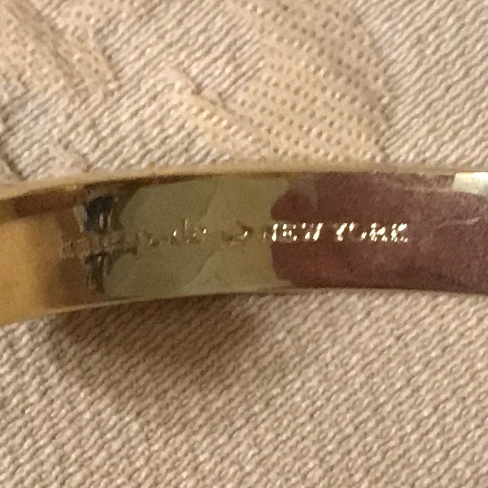 Kate Spade Bangle Bracelet (Black) - Picture 3 of 4